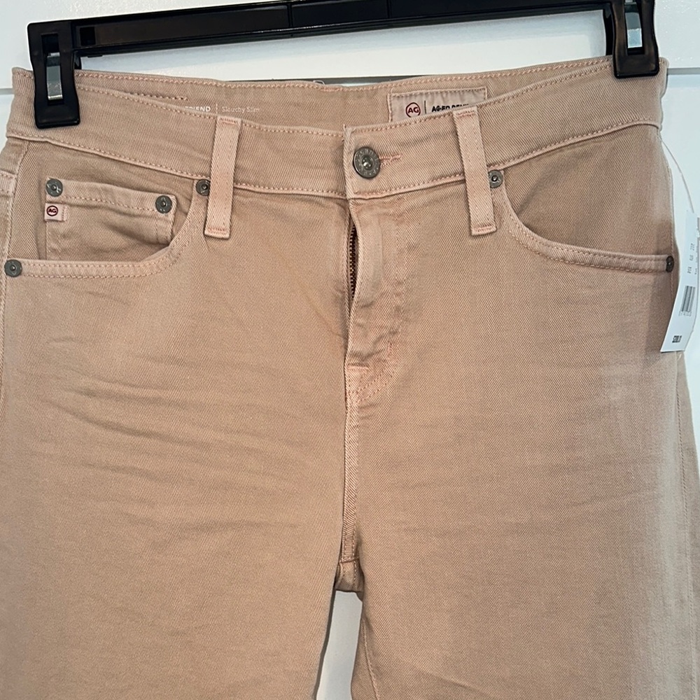 AG Adriano Goldschmied blush pink Jeans